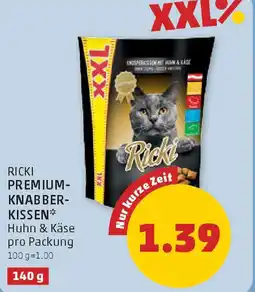 PENNY Ricki premium- knabber- kissen Angebot