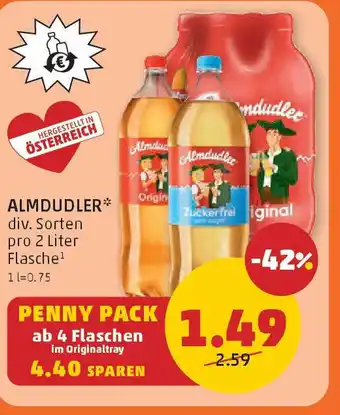 PENNY Almdudler Angebot