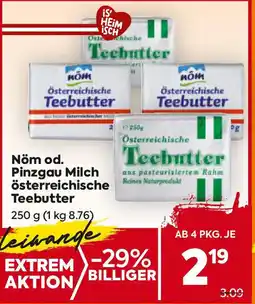 Billa Nöm od. pinzgau milch österreichische teebutter Angebot