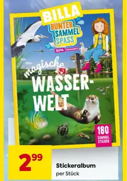 Billa Stickeralbum Angebot