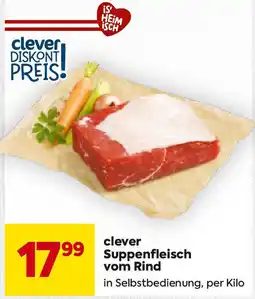 Billa Clever suppenfleisch vom rind Angebot