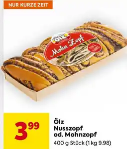 Billa Ölz nusszopf od. mohnzopf Angebot