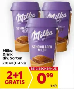 Billa Milka Drin div. Sorten Angebot