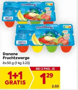 Billa Danone fruschtzwerge Angebot