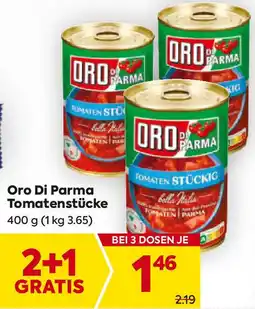 Billa Oro Di Parma Tomatenstücke Angebot