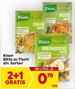 Billa Knorr bitte zu tisch! div. sorten Angebot