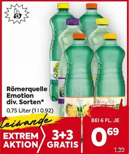 Billa Römerquelle emotion div. sorten Angebot