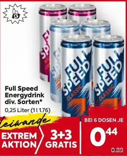 Billa Full speed energydrink div. sorten Angebot