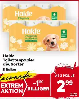 Billa Hakle toilettenpapier div. sorten Angebot