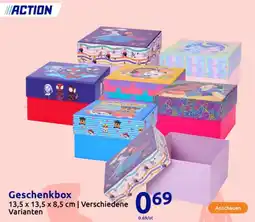 Action Geschenkbox Angebot