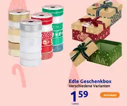 Action Edle geschenkbox Angebot