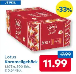 T&G Lotus Karamellgebäck Angebot