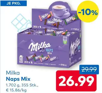 T&G Milka Naps Mix Angebot