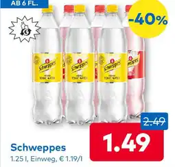 T&G Schweppes Angebot