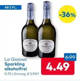 T&G La gioiosa sparkling alkoholfrei Angebot