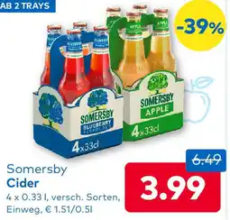 T&G Somersby cider Angebot
