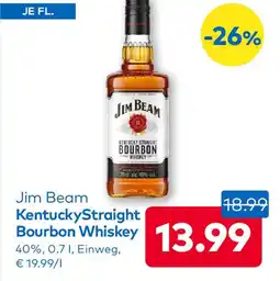 T&G Jim beam kentuckystraight bourbon whiskey Angebot