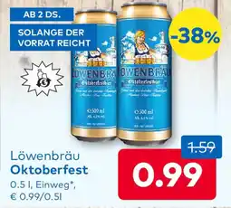 T&G Löwenbräu oktoberfest Angebot