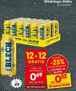 Interspar Ottakringer Helles Angebot
