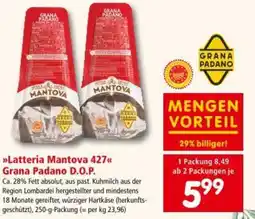 Interspar Latteria Mantova 427 Grana Padano D.O.P. Angebot