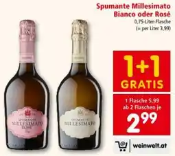 Interspar Spumante millesimato bianco oder rosé Angebot