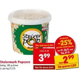 Interspar Steiermark Popcorn Angebot