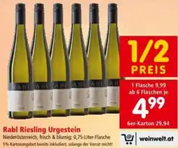Interspar Rabl Riesling Urgestein Angebot
