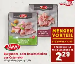 Interspar Burgunder- oder Rauchschinken Angebot