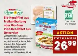Interspar Bio-hendl aus freilandhaltung oder bio-sous vide-hendifilet aus österreich Angebot