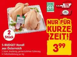 Interspar S-BUDGET Hendl aus Österreich Angebot