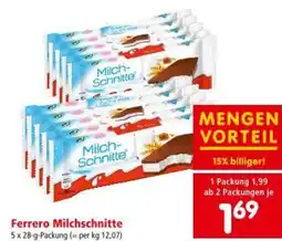 Interspar Ferrero Milchschnitte Angebot