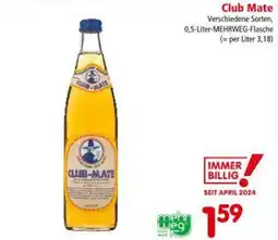 Interspar Club-mate Angebot
