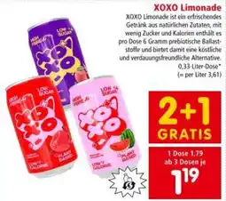 Interspar XOXO Limonade Angebot