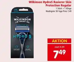 Interspar Wilkinson hydro5 rasierer skin protection regular Angebot