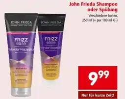 Interspar John frieda shampoo oder spülung Angebot