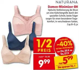 Interspar Naturana damen-minimizer-bh Angebot