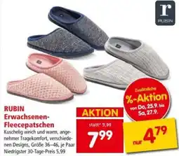 Interspar Rubin erwachsenen- fleecepatschen Angebot