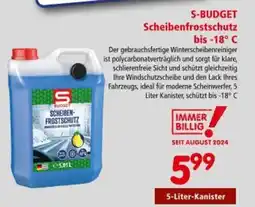 Interspar S-BUDGET Scheibenfrostschutz bis -18° C Angebot