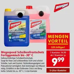 Interspar Megaspeed Scheibenfrostschutz Fertiggemisch bis -30° C Angebot