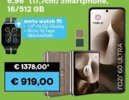 0815 Motorola Smartphone RAZR 60 Ultra Angebot