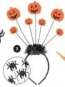 Pagro Diskont Haarreifen Halloween mit Kürbis oder Spinne Angebot