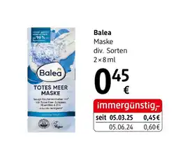 dm Balea Maske Angebot