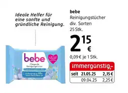 dm bebe Reinigungstücher Angebot