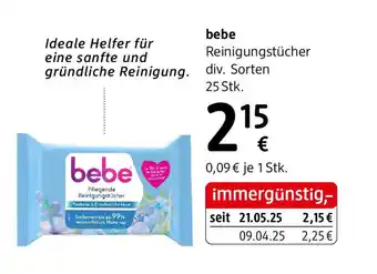 dm bebe Reinigungstücher Angebot