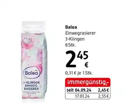 dm Balea Einwegrasierer Angebot