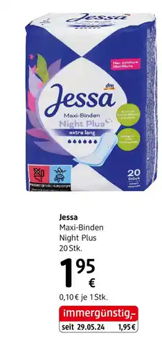 dm Jmaxi-binden night plus Angebot