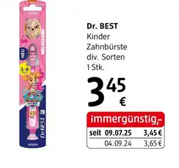 dm Dr. BEST Kinder Zahnbürste Angebot