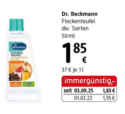 dm Dr. Beckmann Fleckenteufel Angebot
