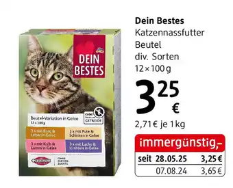 dm Dein bestes Katzennassfutter Beutel Angebot