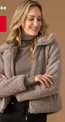 Woolworth Damen Teddy-Jacke Angebot